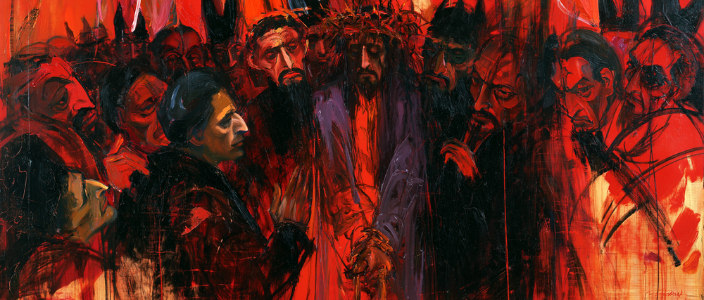 Ecce Homo - Expressionist · Landschap n° 26 - Christelijke kunst