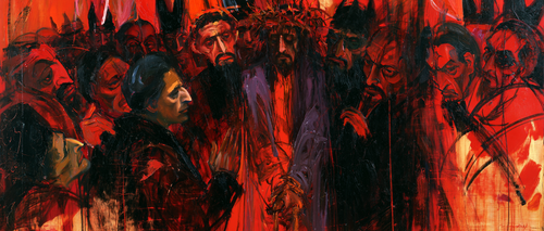 Ecce Homo - Expressionist · Landschap n° 26 - Christelijke kunst
