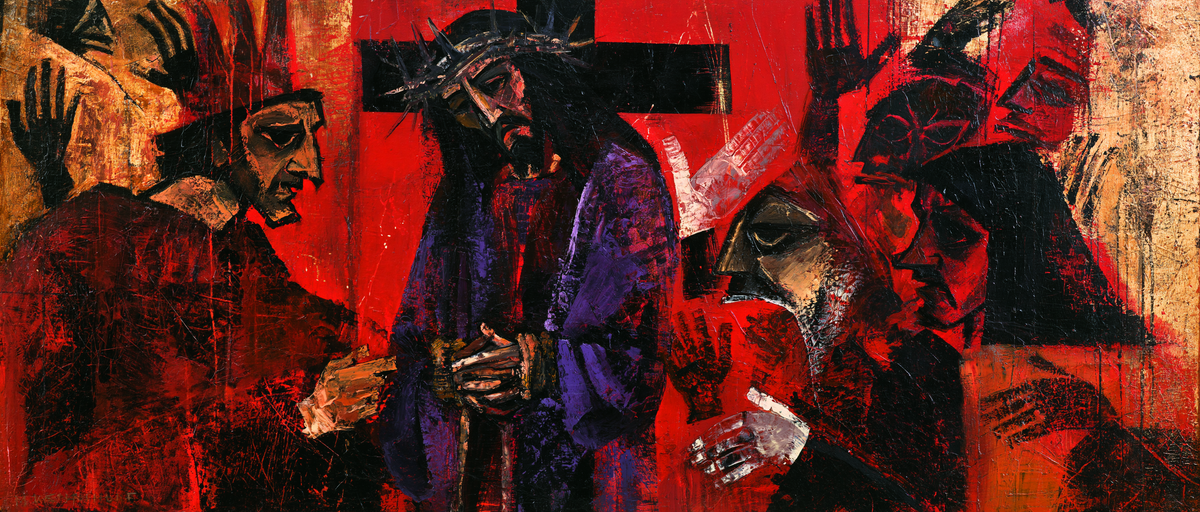 Ecce Homo - Expressionist · Landschap n° 27 - Christelijke kunst
