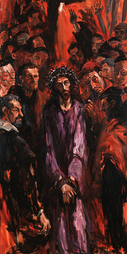 Ecce Homo - Expressionist · Portret n° 1 - Christelijke kunst