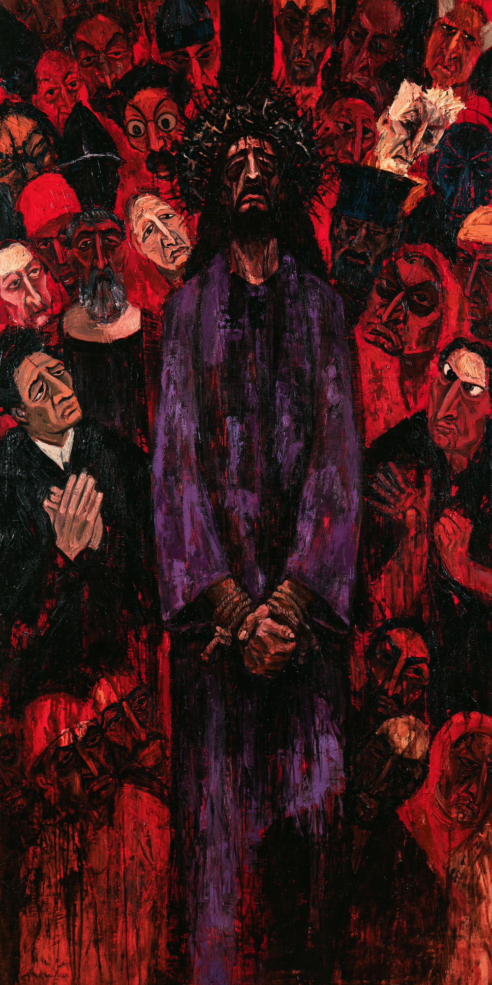 Ecce Homo - Expressionist · Portret n° 3 - Christelijke kunst