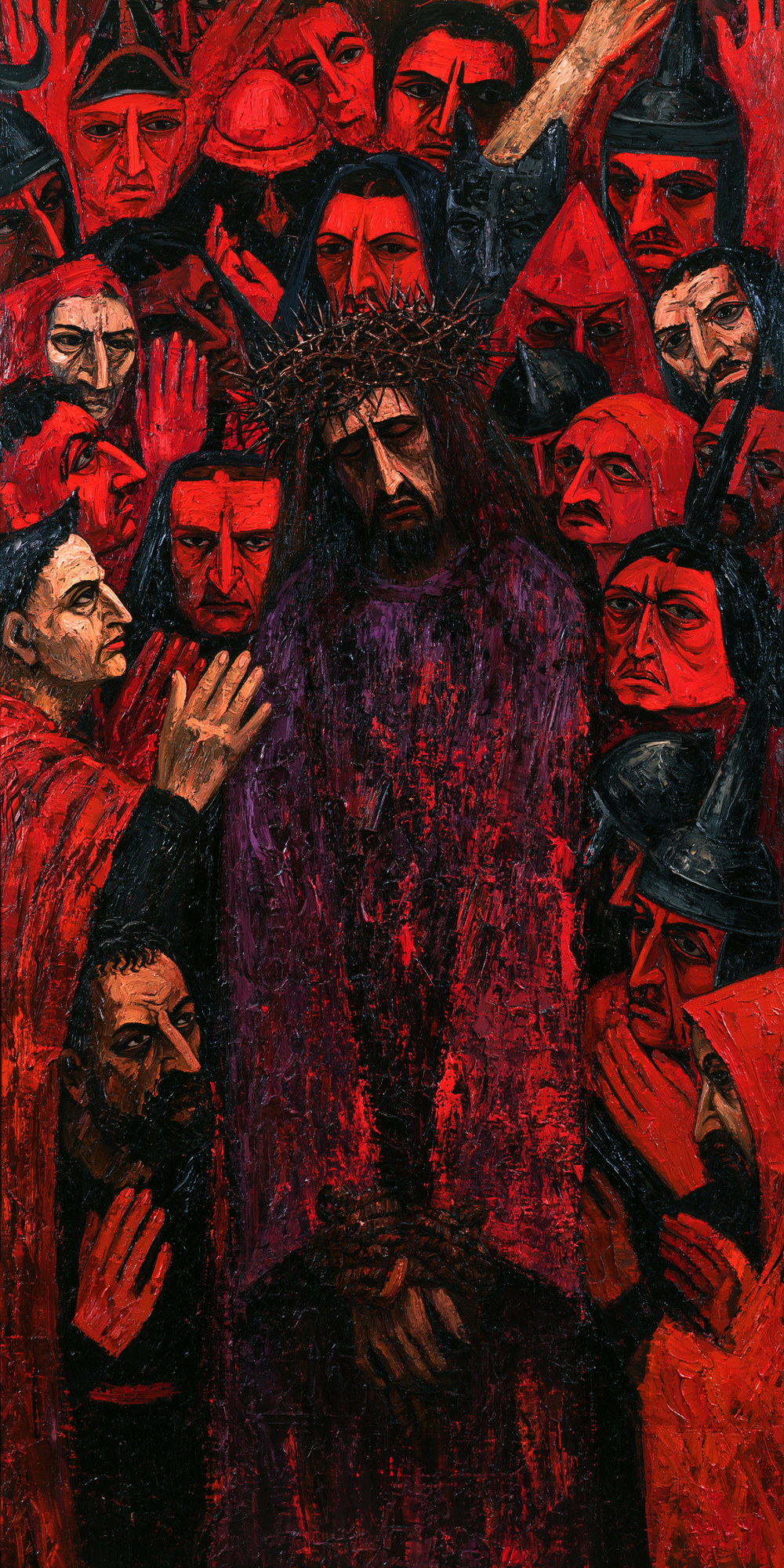 Ecce Homo - Expressionist · Portret n° 4 - Christelijke kunst