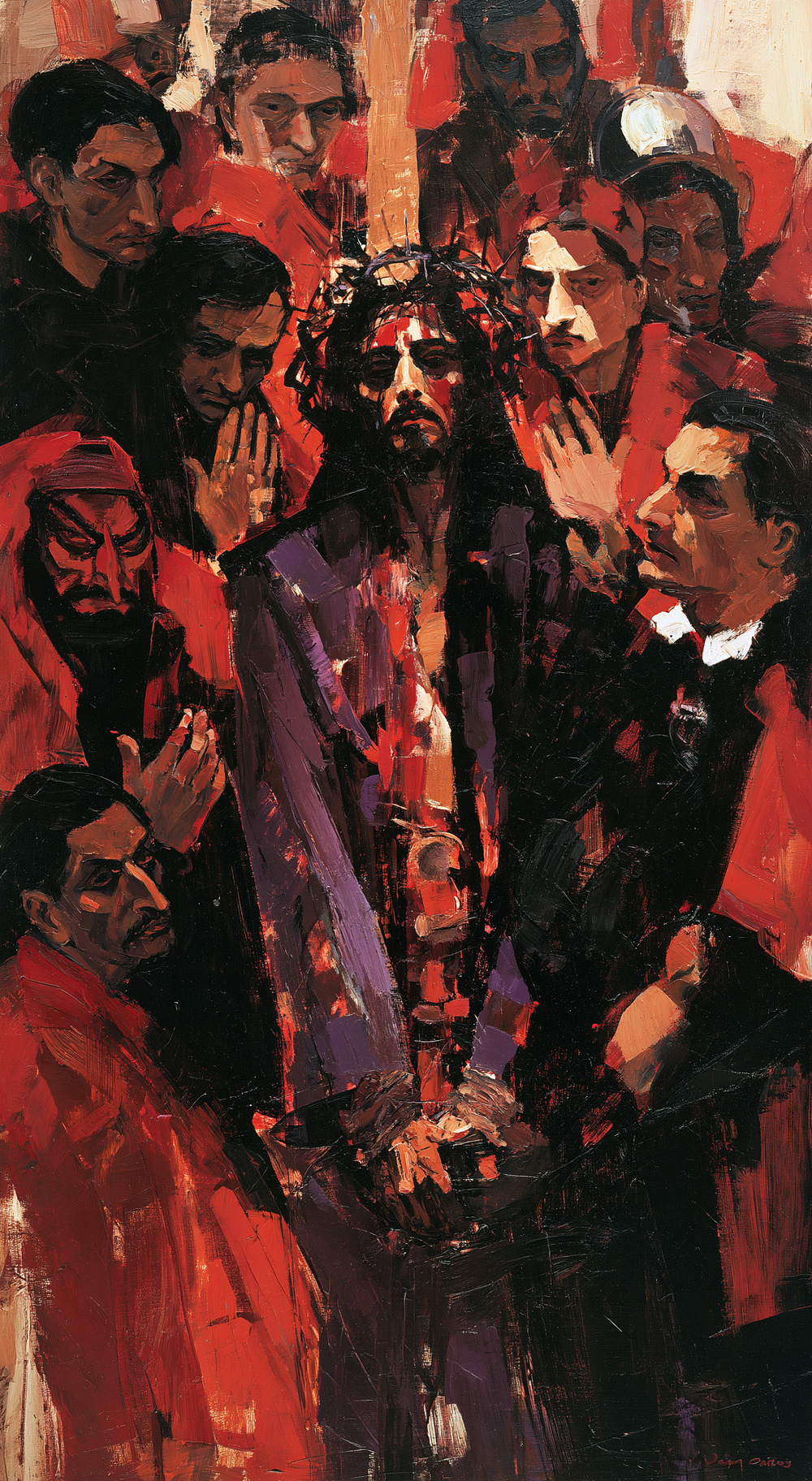 Ecce Homo - Expressionist · Portret n° 6 - Christelijke kunst