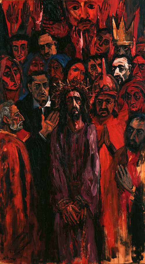Ecce Homo - Expressionist · Portret n° 8 - Christelijke kunst