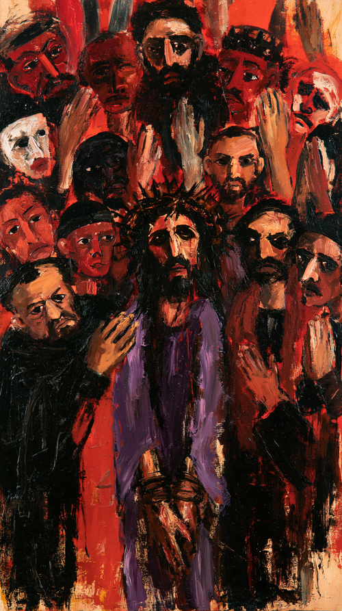 Ecce Homo - Expressionist · Portret n° 9 - Christelijke kunst