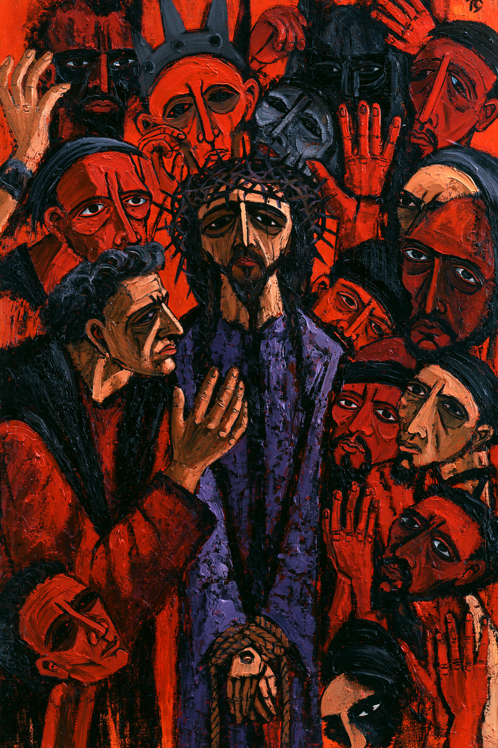 Ecce Homo - Expressionist · Portret n° 14 - Christelijke kunst