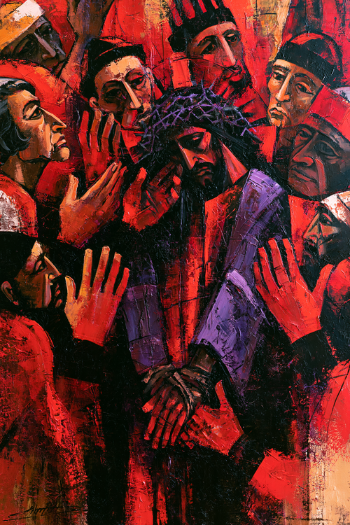 Ecce Homo - Expressionist · Portret n° 15 - Christelijke kunst