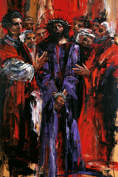 Ecce Homo - Expressionist · Portret n° 16 - Christelijke kunst