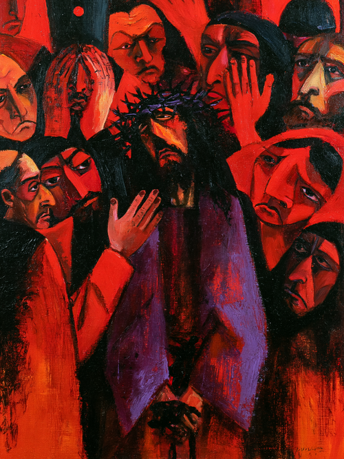 Ecce Homo - Expressionist · Portret n° 17 - Christelijke kunst