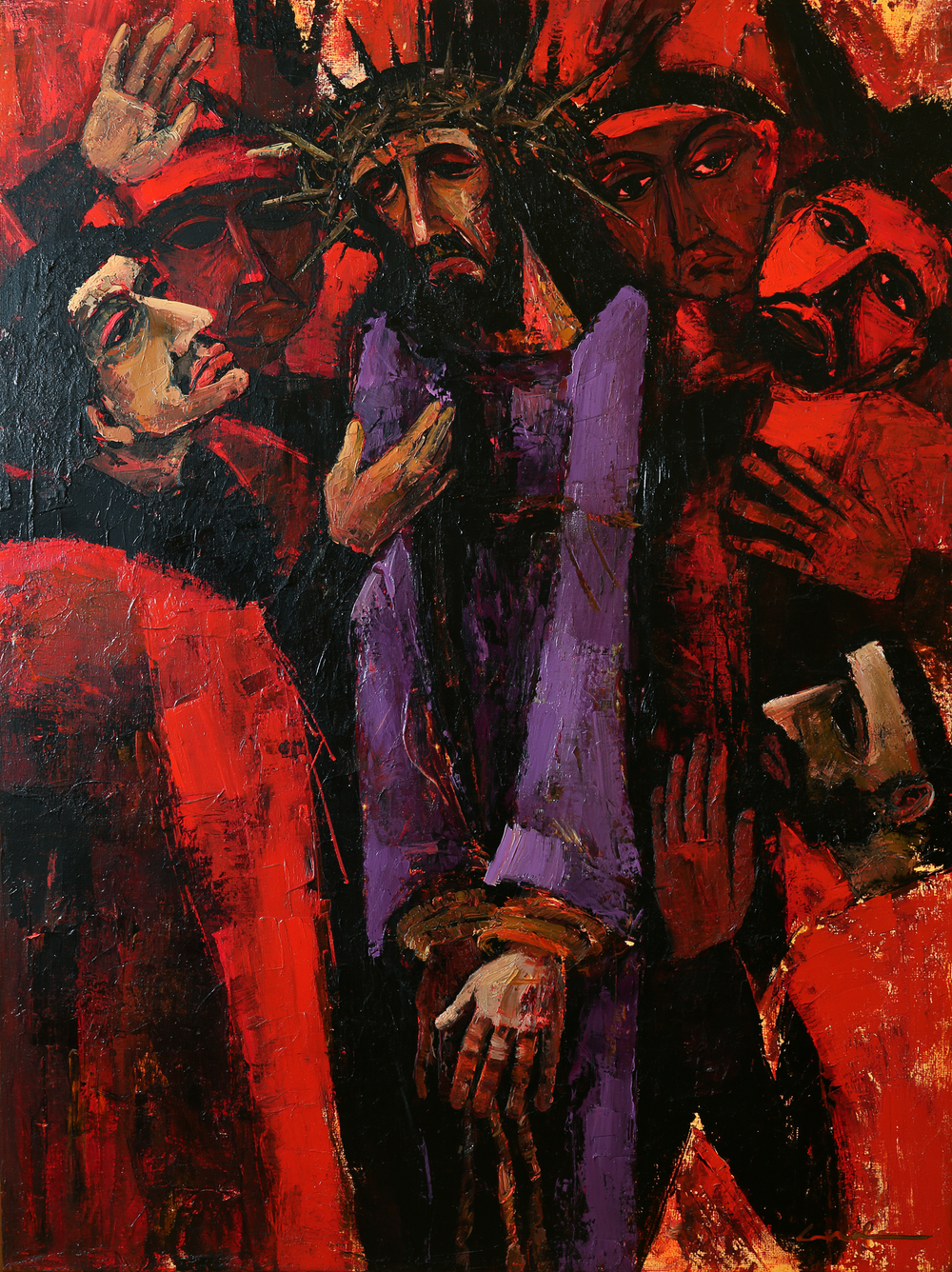 Ecce Homo - Expressionist · Portret n° 18 - Christelijke kunst
