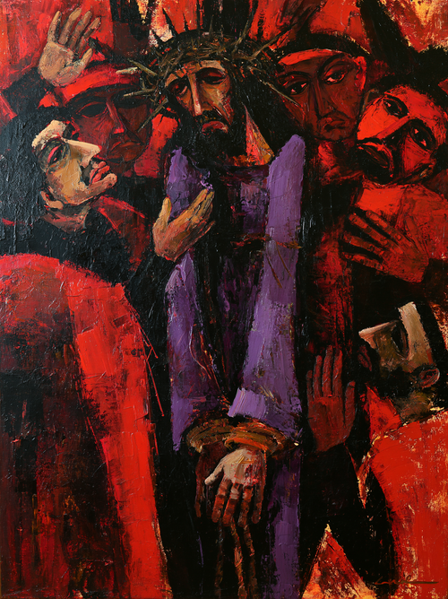 Ecce Homo - Expressionist · Portret n° 18 - Christelijke kunst