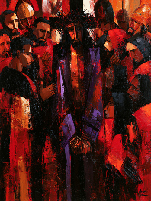 Ecce Homo - Expressionist · Portret n° 19 - Christelijke kunst