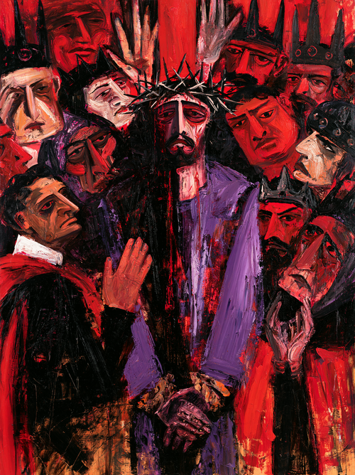 Ecce Homo - Expressionist · Portret n° 20 - Christelijke kunst