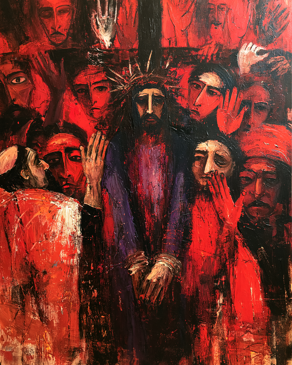 Ecce Homo - Expressionist · Portret n° 22 - Christelijke kunst
