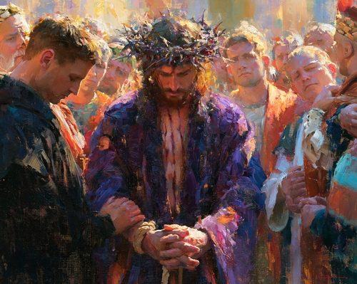 Ecce Homo - Impressionist · Landschap n° 1 - Christelijke kunst