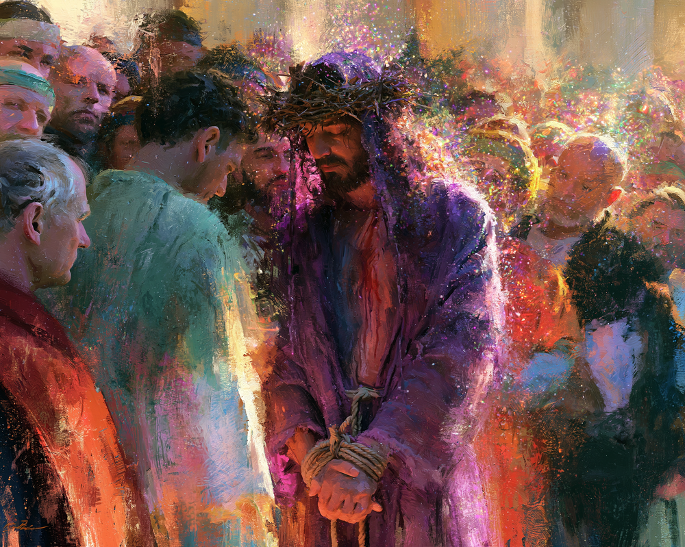 Ecce Homo - Impressionist · Landschap n° 3 - Christelijke kunst