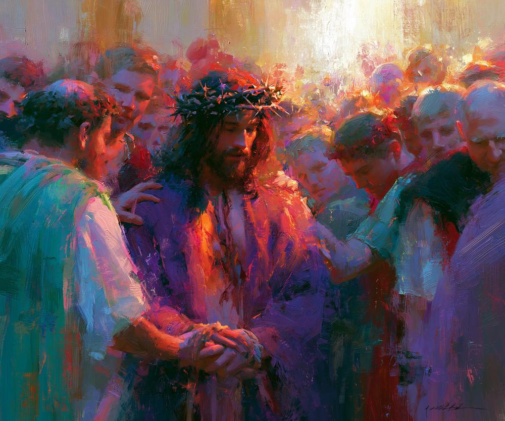 Ecce Homo - Impressionist · Landschap n° 5 - Christelijke kunst
