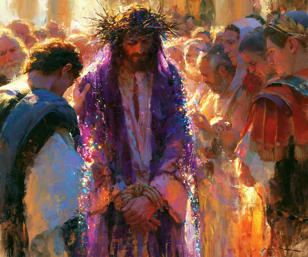 Ecce Homo - Impressionist · Landschap n° 6 - Christelijke kunst