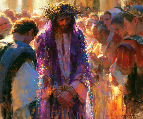 Ecce Homo - Impressionist · Landschap n° 6 - Christelijke kunst