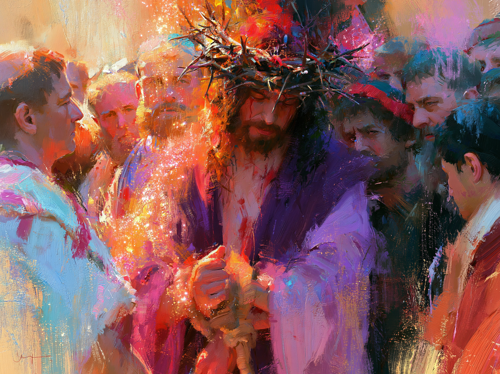 Ecce Homo - Impressionist · Landschap n° 7 - Christelijke kunst