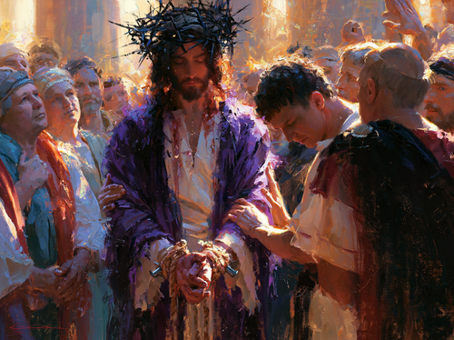 Ecce Homo - Impressionist · Landschap n° 9 - Christelijke kunst