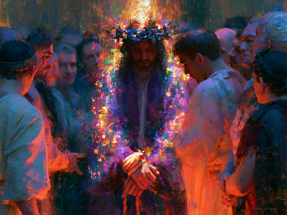 Ecce Homo - Impressionist · Landschap n° 10 - Christelijke kunst