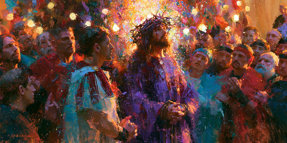 Ecce Homo - Impressionist · Landschap n° 15 - Christelijke kunst