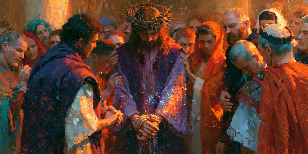 Ecce Homo - Impressionist · Landschap n° 16 - Christelijke kunst