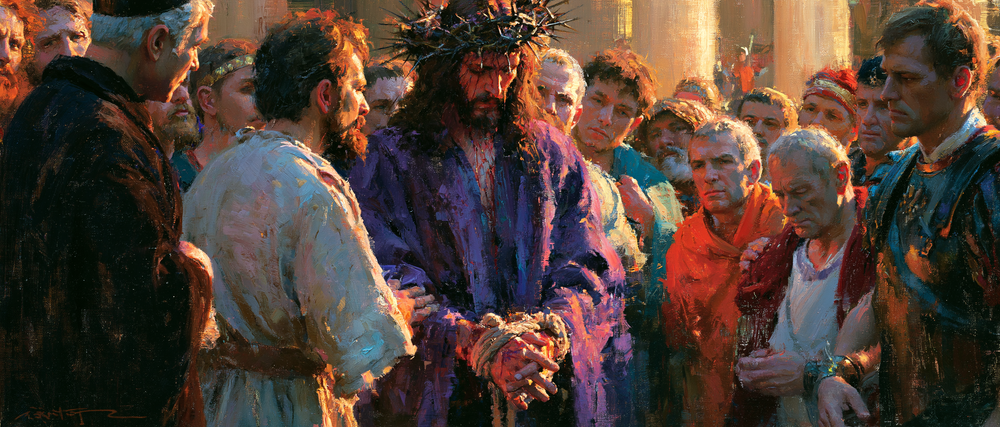 Ecce Homo - Impressionist · Landschap n° 19 - Christelijke kunst