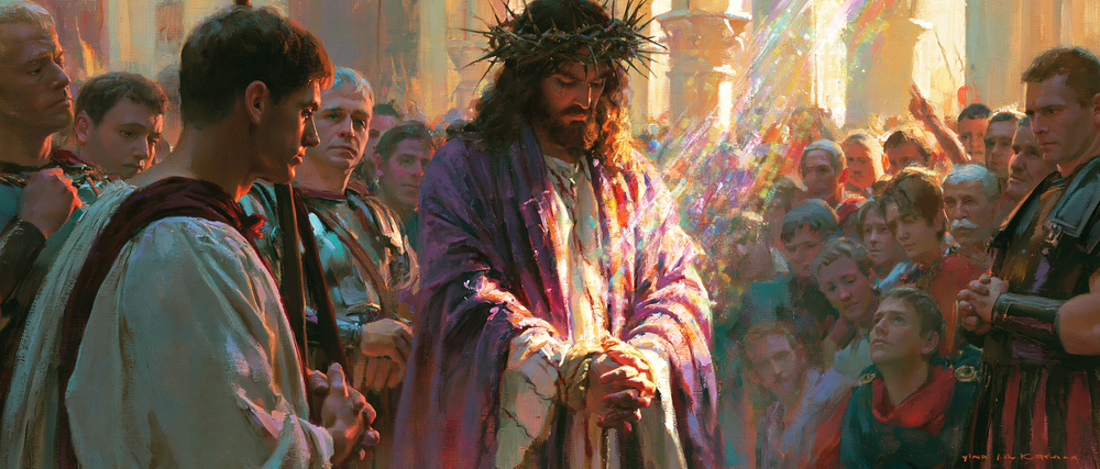 Ecce Homo - Impressionist · Landschap n° 20 - Christelijke kunst
