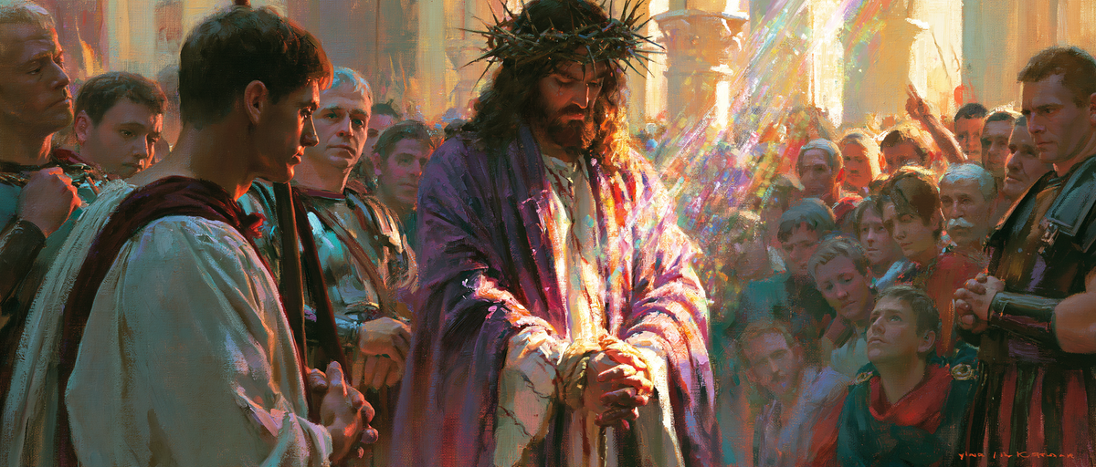 Ecce Homo - Impressionist · Landschap n° 20 - Christelijke kunst