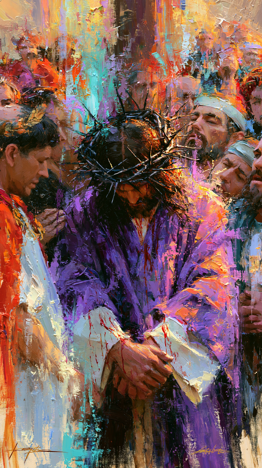 Ecce Homo - Impressionist · Portret n° 5 - Christelijke kunst