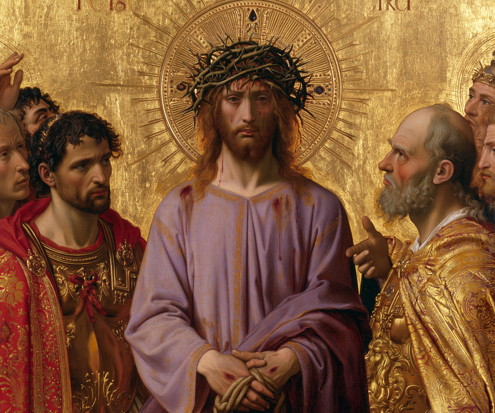 Ecce Homo - Heilig goud · Landschap n° 2 - Christelijke kunst