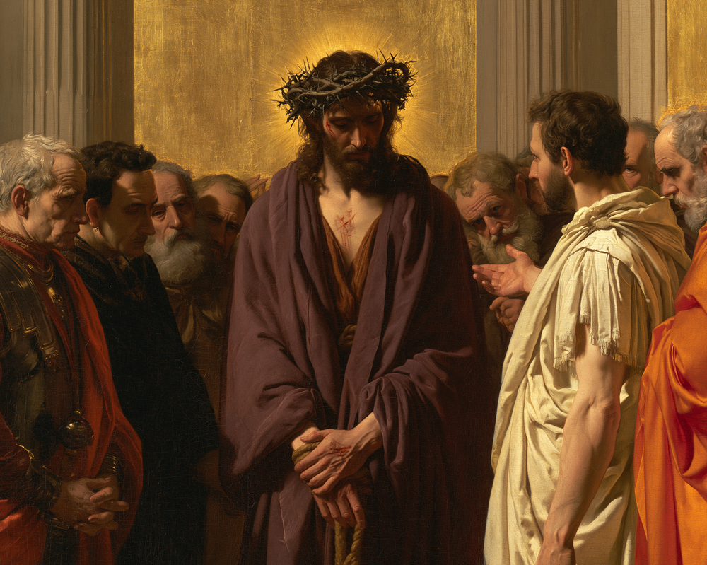 Ecce Homo - Heilig goud · Landschap n° 4 - Christelijke kunst