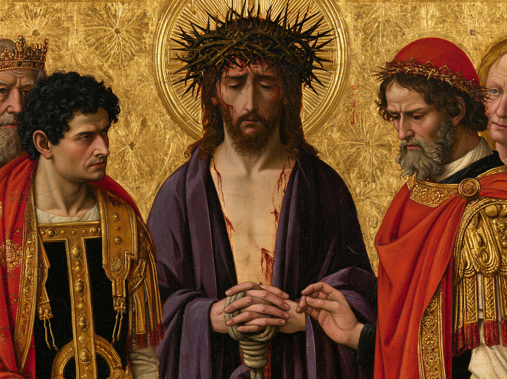 Ecce Homo - Heilig goud · Landschap n° 6 - Christelijke kunst