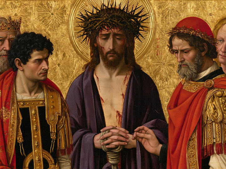 Ecce Homo - Heilig goud · Landschap n° 6