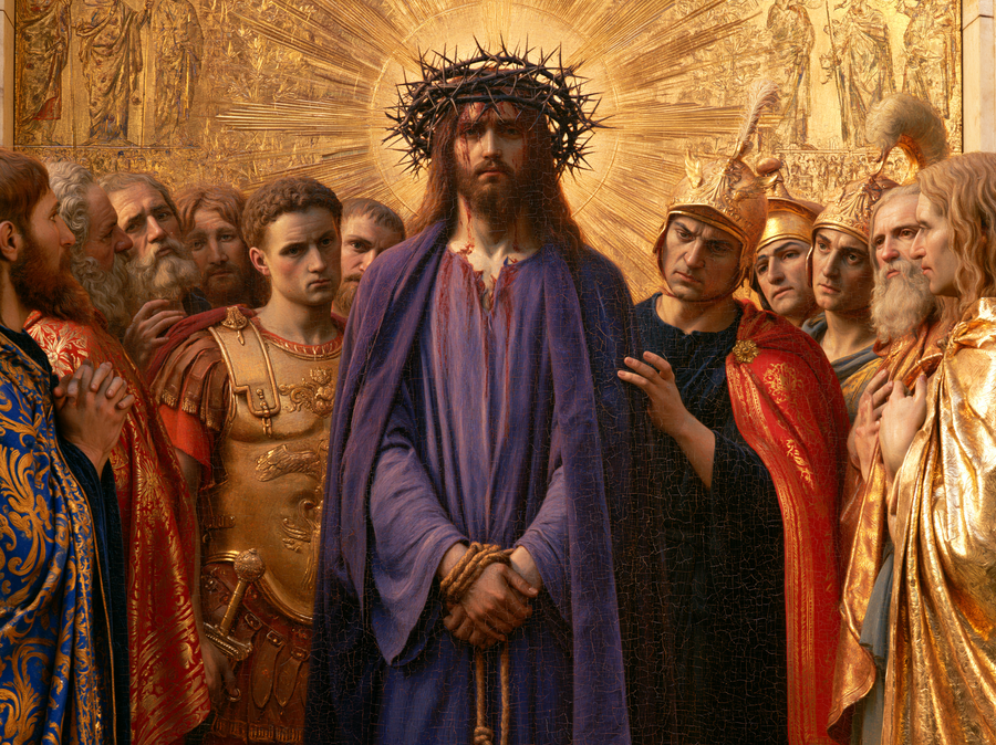 Ecce Homo - Heilig goud · Landschap n° 7
