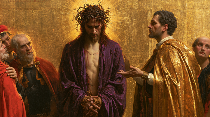 Ecce Homo - Heilig goud · Landschap n° 12