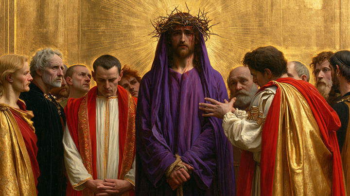 Ecce Homo - Heilig goud · Landschap n° 13