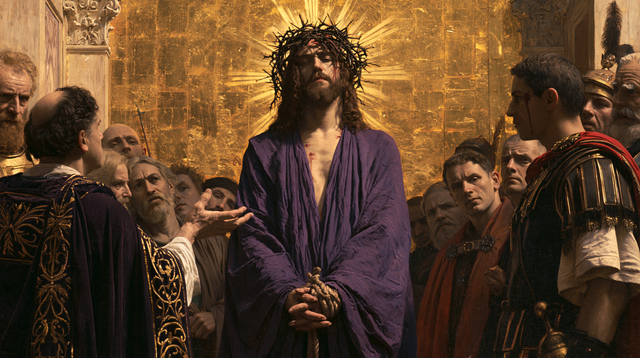 Ecce Homo - Heilig goud · Landschap n° 14