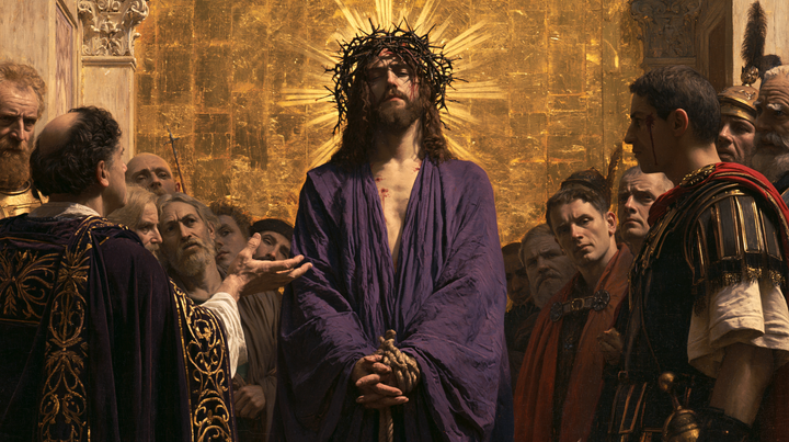 Ecce Homo - Heilig goud · Landschap n° 14