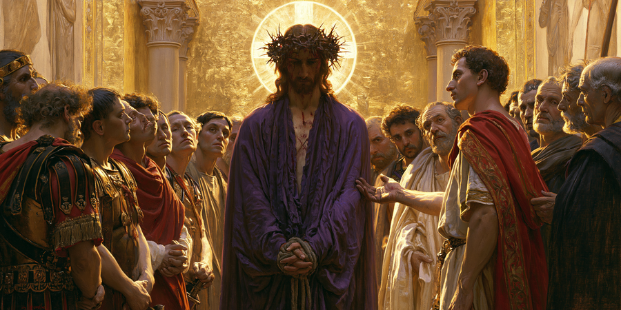 Ecce Homo - Heilig goud · Landschap n° 17