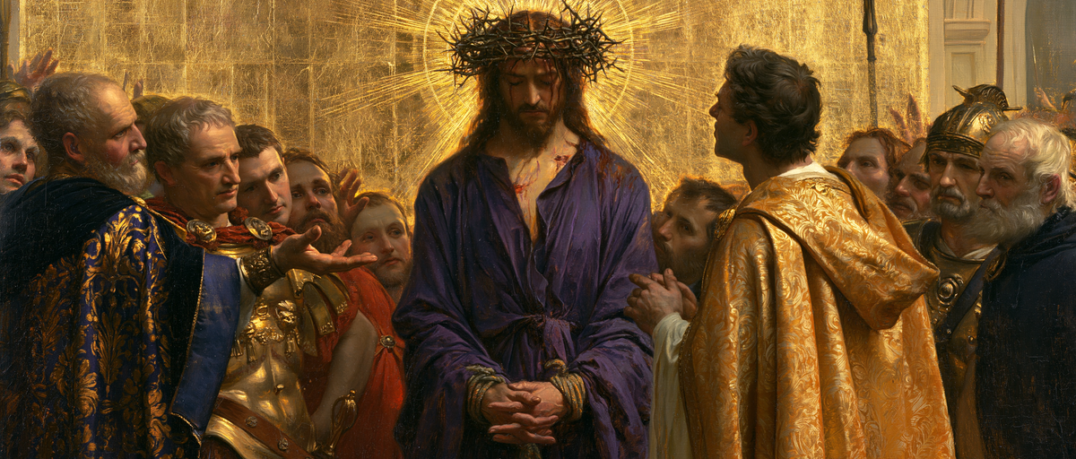 Ecce Homo - Heilig goud · Landschap n° 20 - Christelijke kunst