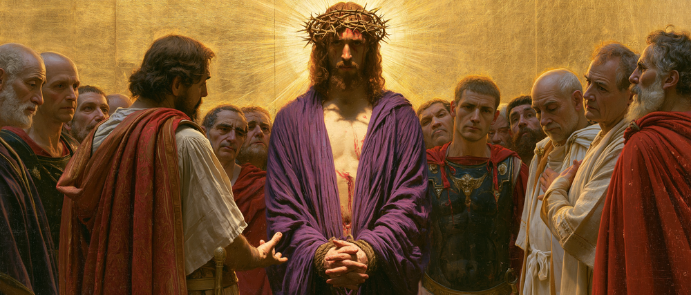 Ecce Homo - Heilig goud · Landschap n° 22 - Christelijke kunst