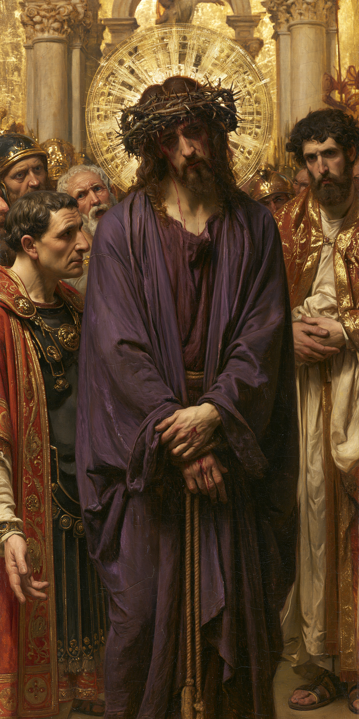 Ecce Homo - Heilig goud · Portret n° 2