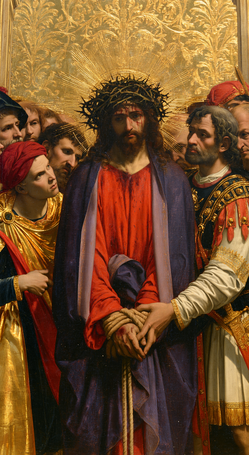 Ecce Homo - Heilig goud · Portret n° 4 - Christelijke kunst