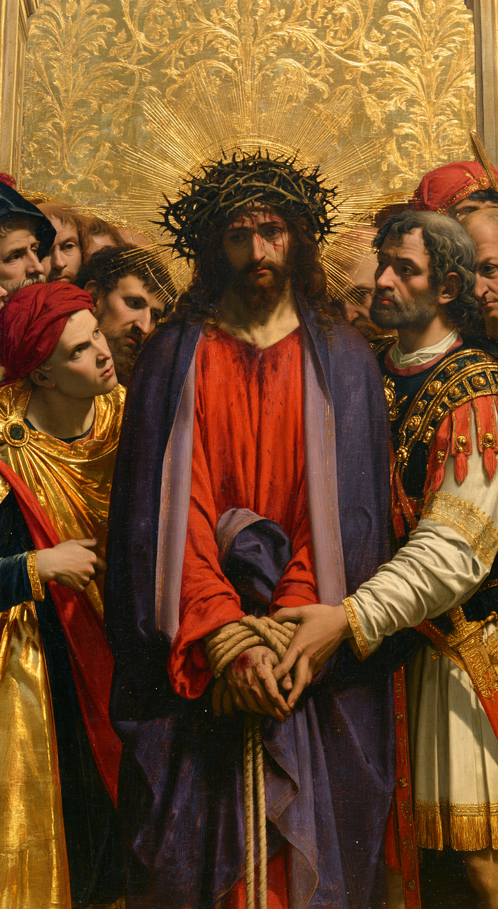 Ecce Homo - Heilig goud · Portret n° 4