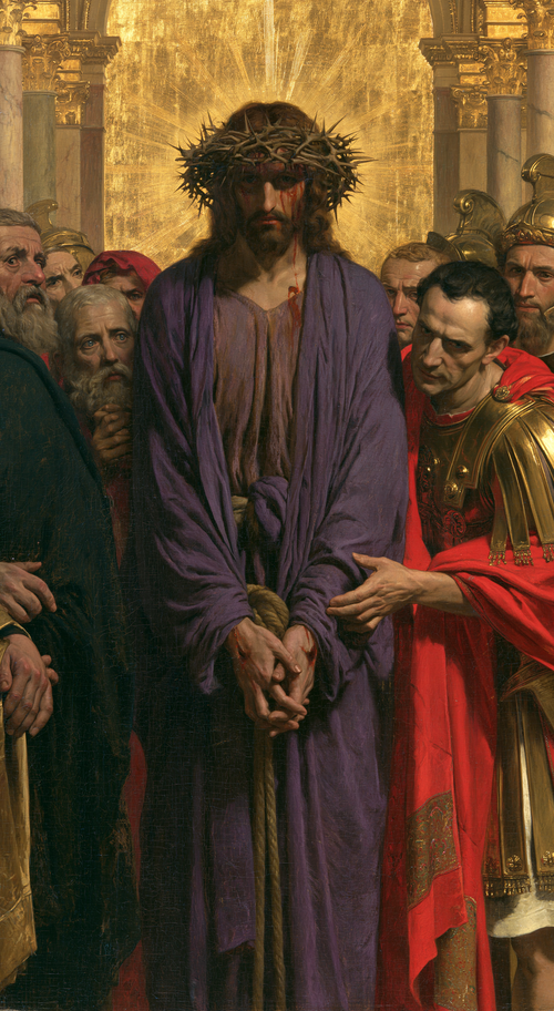 Ecce Homo - Heilig goud · Portret n° 5 - Christelijke kunst