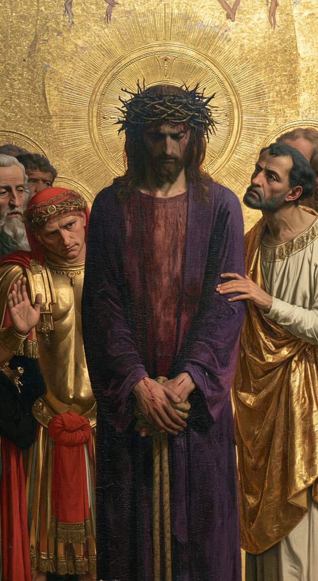 Ecce Homo - Heilig goud · Portret n° 6