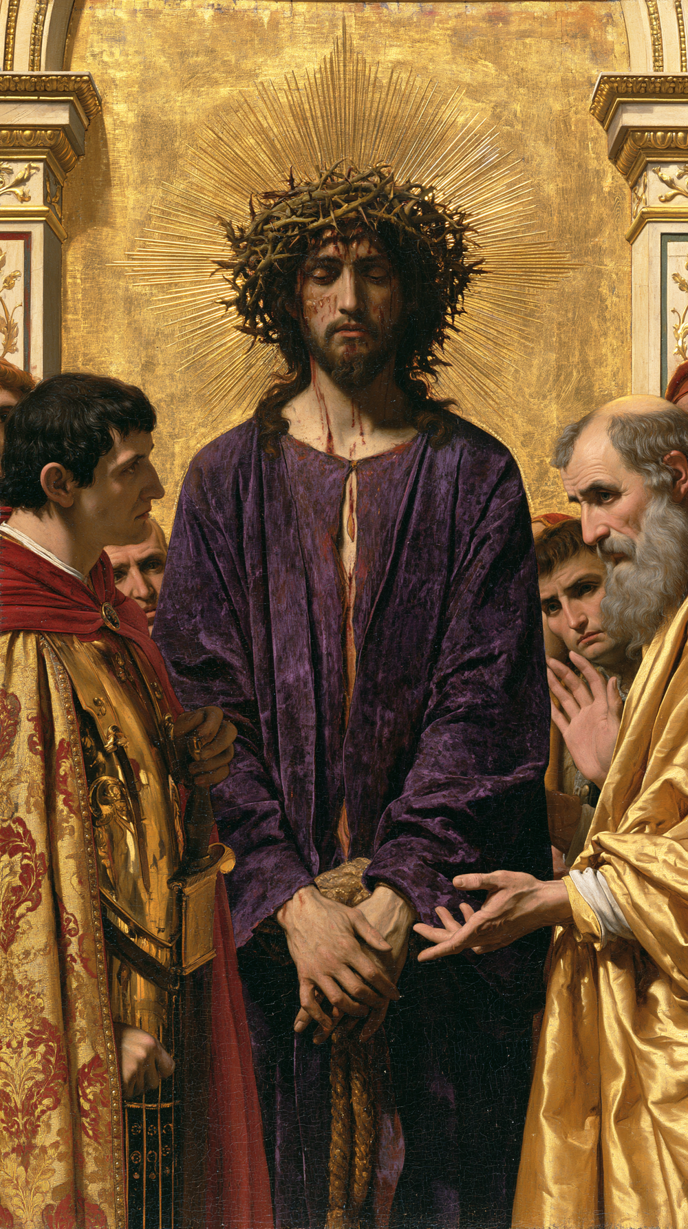 Ecce Homo - Heilig goud · Portret n° 9 - Christelijke kunst